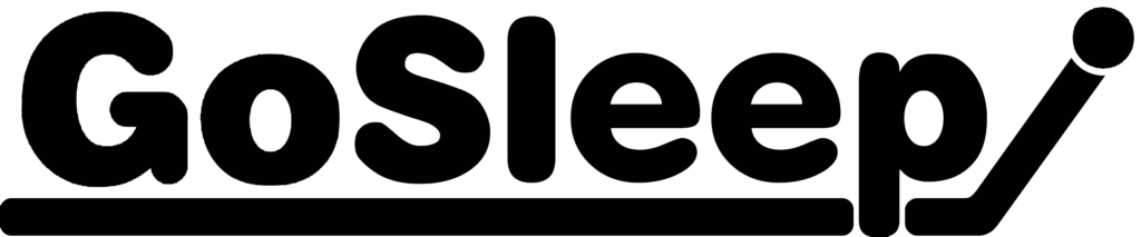 GoSleep Logo Black