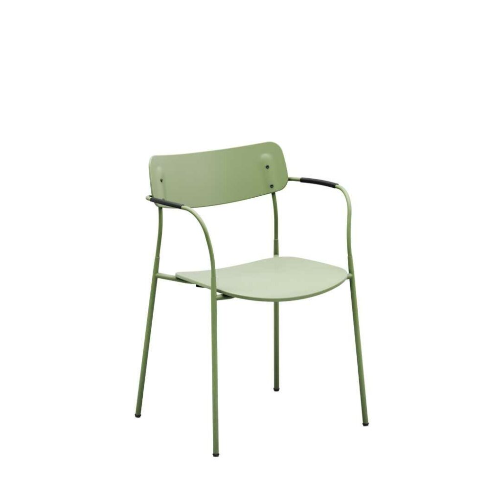 green ella chair by martela