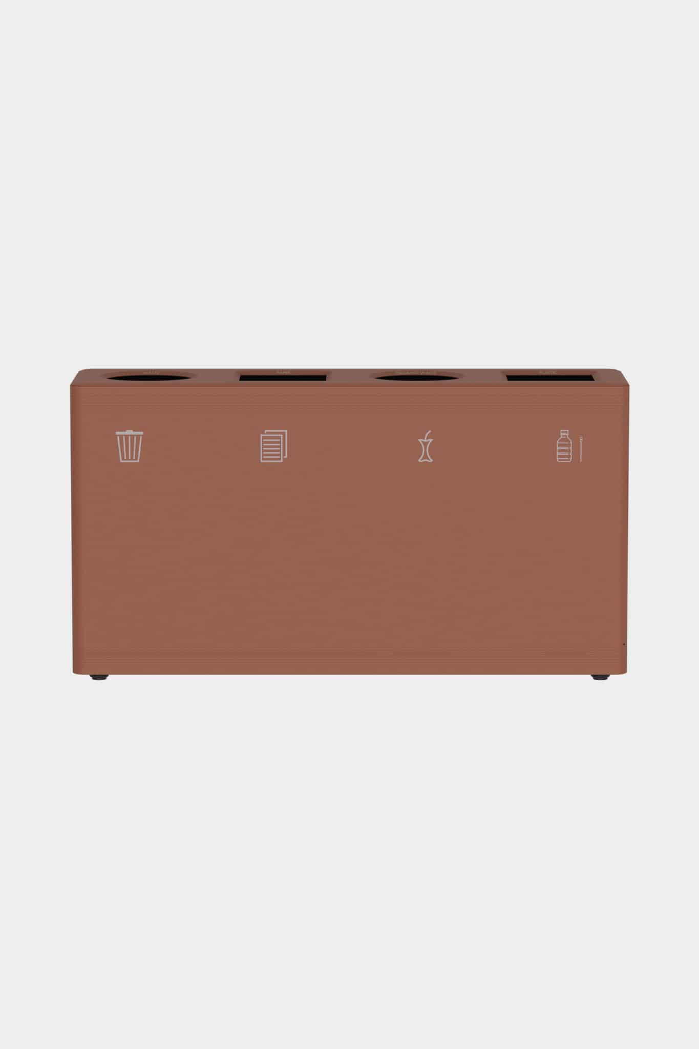 functionals Ditch-4-XL-sorting bin-Oxide-Brown (1)